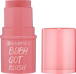 essence Crème, babygot blush, rouge, nr 30, rosa, naturlig, strålande fräsch, vegansk, utan alkohol, utan parabener, utan mikroplastiska partiklar, 1-pack (5,5 g)