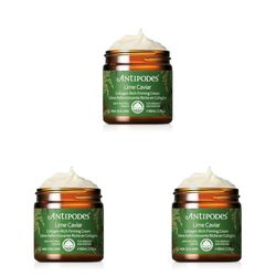 Lime Caviar Collagen-Rich Firming Day Cream – Sepilift™ DPHP Peptide & Lime Caviar Extract – Anti-Aging Moisturiser – Dry Skin, Mature Skin & All Skin Types – 60ml (Pack of 3)