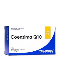 YAMAMOTO RESEARCH Coenzima Q10 60 Capsule, Integratore Alimentare Antiossidante e Antiaging, Protegge le Cellule dallo Stress Ossidativo e Rinforza il Sistema Immunitario