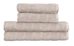 Kleine Wolke Via Bath Towel Oyster Material: 100% Cotton Size: 70 x 140 cm