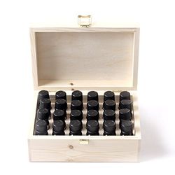 Mystic Moments | Essential Oil Starter Pack In Wooden Gift Box - 24 x 10ml - 100% Pure