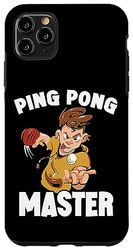 Carcasa para iPhone 11 Pro Max Equipo De Ping Pong Jugador De Tenis De Mesa Tenis De Mesa