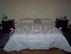 LETTO in FERRO BATTUTO Realizzazioni Personalizzate 980 (160, L)