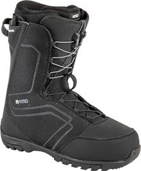 Nitro Snowboards Herren Sentinel TLS '23 All Mountain Freestyle Schnellschnürsystem Günstig Boot Snowboardboot, Bottes Hommes, True Black, MP 26.0 // EU 40 // US 8