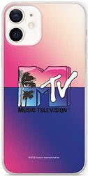 ERT GROUP Original och officiellt licensierad MTV smartphone-fodral för iPhone 12 mini, optimal smartphono-form, stötsäker