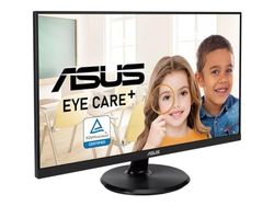 ASUS VA24DQF Monitor Eye Care Gaming da 24” pollici (23.8), IPS, Full HD, Frameless, 100Hz, Adaptive-Sync, Tempo di Risposta 1ms MPRT, HDMI, DisplayPort, Filtro Luci Blu, Antisfarfallio, Nero