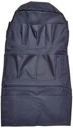 RoadPro RPSB-14BL - Organizador de respaldo de asiento de 14 bolsillos, esencial para viajes, color azul