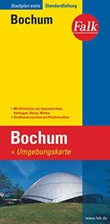 Falk Stadtplan Extra Standardfaltung Bochum 1 : 15 000: Mit Ortsteilen von Gelsenkirchen, Hattingen, Herne, Witten. Straßenverzeichnis mit Postleitzahlen. Standardfaltung
