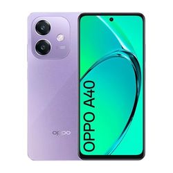 OPPO A40 - Smartphone Libre, 8GB(4GB+4GB) 128GB, Pantalla HD+ LCD 6.7", Cámara 50+2+8 MP, Android, Batería 5100mAh, Carga Rápida 45W - Morado