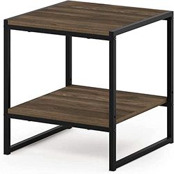 FURINNO ändbord, trä samtida En storlek Columbia Walnut