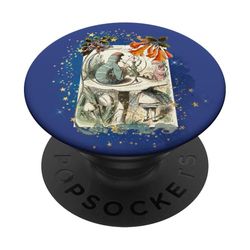 Alicia en el país de las maravillas oruga de la ilustración vintage PopSockets PopGrip Adhesivo