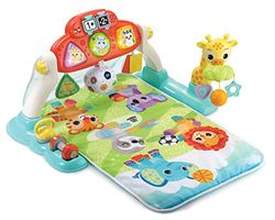 VTech Baby - Baby Sport Speeldeken - 4-in-1 Speelmat met Muziek - Afneembaar en Kantelbaar Speelbord - 2 Speelmodi: Muziek en Ontdekken - Voor baby's vanaf de geboorte [Exclusief bij Amazon]