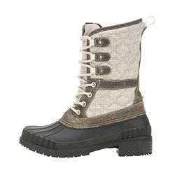 Kamik Femme Sienna3 Botte mi-Mollet, Gris, 42 EU