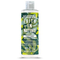 Faith In Nature, Après-Shampooing Naturel aux Algues & Agrumes Faith In Nature, Détoxifiant, Vegan & Cruelty Free, Sans Parabènes & SLES, Pour Tout Type de Cheveux, 400ml