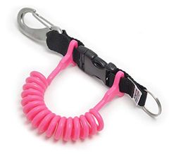 Best Divers Clip uittrekbaar kleur zeildoek fuchsia spiraal Ø30 x 6 mm, unisex volwassenen