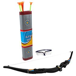 BLUE SKY - Boogschietset - Buitenspel - 189094 - Multicolor - Plastic - 52 cm x 21 cm - Kinder Speelgoed - Doel - Pijlen - Boog - Vanaf 6 jaar