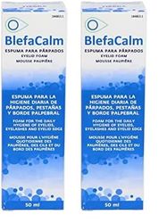 Terdra Espuma palpebral blefacalm 50 ml (Paquete de 2)