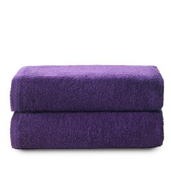Top Towel - Set of 2 Bath or Shower Towels - Bath Towels - 100% Cotton - 400 g/m2 - Measure 70 x 140 cm