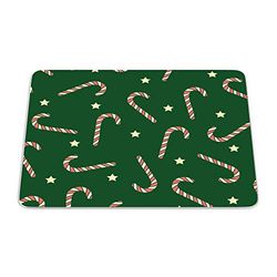 Bonamaison, Tappetino per il mouse rettangolare con stampa digitale, antiscivolo, per ufficio e casa, dimensioni: 22 x 18 cm