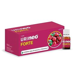 NEO | Urineo Forte | D-Manosa y Arándano Rojo Americano | 7 Viales Monodosis | con Vitamina C | Ayuda a Disminuir la Cistitis e Infecciones Urinarias en Fase Avanzada | Bienestar del Tracto Urinario