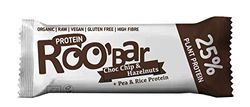 Roo'bar Barre Protéinée Chocolat & Noisette - Bio & Vegan - 40g