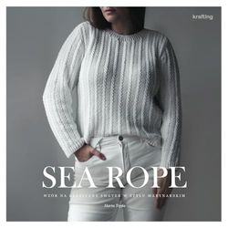 Sea Rope - Wzór Dziewiarski Na Klasyczny Sweter w Stylu Marynarski