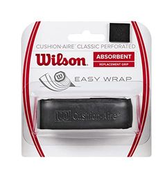Wilson Grip WRZ4210BK Impugnatura Cushion Aire Classic Perforated, Grip Base, Unisex, Nero, 1 Unità