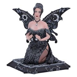 Nemesis Now Spirit Board figurka wróżki 15 cm, żywica, czarna, wróżka Twist na klasycznym wzorze, gotycki alternatywny prezent wróżki, odlewana w najlepszej żywicy, fachowo ręcznie malowana