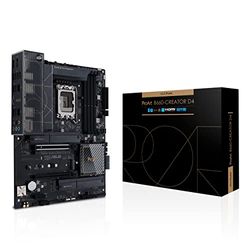ASUS ProArt B660-CREATOR D4 moderkortsuttag Intel LGA 1700 (Intel B660, ATX, DDR4-minne, PCIe 5.0, 2x M.2, USB-C DisplayPort)