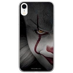 ERT GROUP etui na telefon Apple Iphone XR, case oryginalny i oficjalnie licencjonowany przez Horror, wzór It 001, optymalnie dopasowane, plecki z TPU