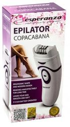 Esperanza EBD002B - Epilatore COPACABANA, colore: Blu