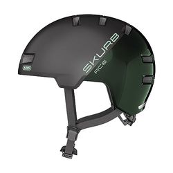 ABUS SKURB ACE Unisex - Fietshelm voor volwassenen, grijs (mosgroen), S (52-56 cm)