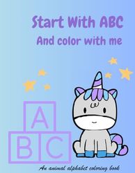 Start with ABC and color with me