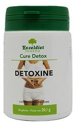 Cure Detox & DETOXINE - Artichaut - Radis Noir & Désintoxication du Côlon et du Foie - Élimination Toxines & Complément Alimentaire Détoxifiant & Made in France by Exceldiet Pharma