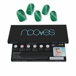 Nooves Cat Eye Green Nail Gel Sheets (20 Pieces)