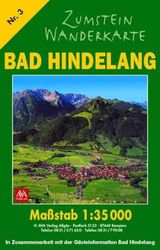 Zumstein Bad Hindelang Carte de randonnée (cartes de randonnée Zumstein)