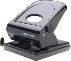 Rapid FMC40 Perforateur 40 feuilles Noir