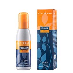 L'Amande Zafferano - Desodorante en spray perfumado, 125 ml