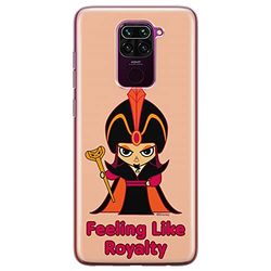 ERT GROUP mobiltelefonfodral för Xiaomi REDMI NOTE 9 originalt och officiellt licensierat Disney mönster Jafar 001 optimalt anpassad till formen på mobiltelefonen, fodral tillverkad av TPU-plast