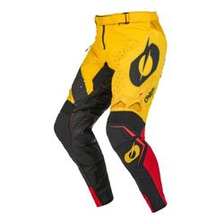 O'NEAL Prodigy Pants Motorcross-broek, MX MTB Mountainbike Motorfiets Enduro | Duurzame materialen, ademende denierstoffen | Prodigy Pants | Volwassenen, geel/zwart, 32