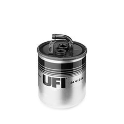 UFI Filters, Filtro Gasolio 24.416.00, Filtro Carburante per Ricambio, Adatto ad Auto, Applicabile su Diversi Modelli Mercedes Benz
