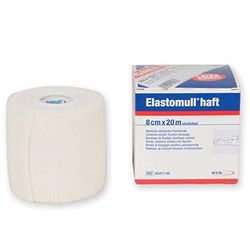 ELASTOMULL - Bandage cohésif, élastique, de rétention, confortable, 20m x 8cm,emballage de 1, 59218