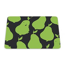 Bonamaison, Tappetino per mouse rettangolare, con stampa digitale, antiscivolo, per ufficio e casa, dimensioni: 22 x 18 cm