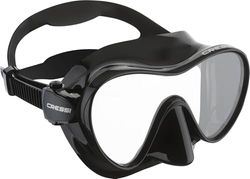 Cressi F1 Mask - ramlös mask för dykning och snorkling, finns i standard och små versioner, M/L