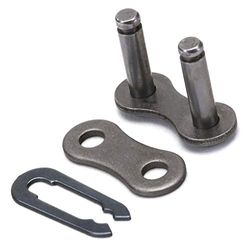 Acoplador Rápido Segadora Tractor Riding Tiller Link Chain Transmisión, 9.5 x 4.8mm
