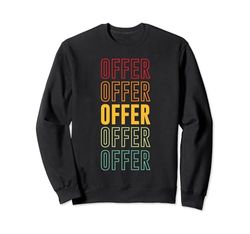 Oferta Orgullo, Oferta Sudadera