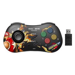 8Bitdo Manette Terry Bogard Bluetooth Style SNK Neo Geo CD - Compatible PC Windows, Android & Neo Geo Mini