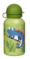 Sigikid 25091 Camaleon OnTour - Botella infantil para niñas y niños, accesorios recomendados a partir de 3 años, verde, 350 ml