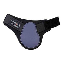 HKM 561111 Protège-boulets Softopren pour Pattes arrières, Pur-Sang, Demi-Sang, Bleu fumé/Noir