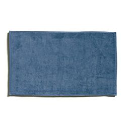 Möve Bamboo Luxe badmat 50 x 80 cm van 50% katoen / 50% viscose van bamboecellulose, Steel Blue